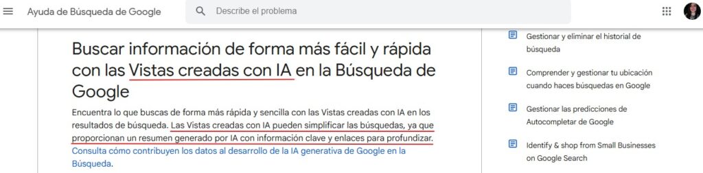 SEO en 2025- IA overviews vistas creadas con IA