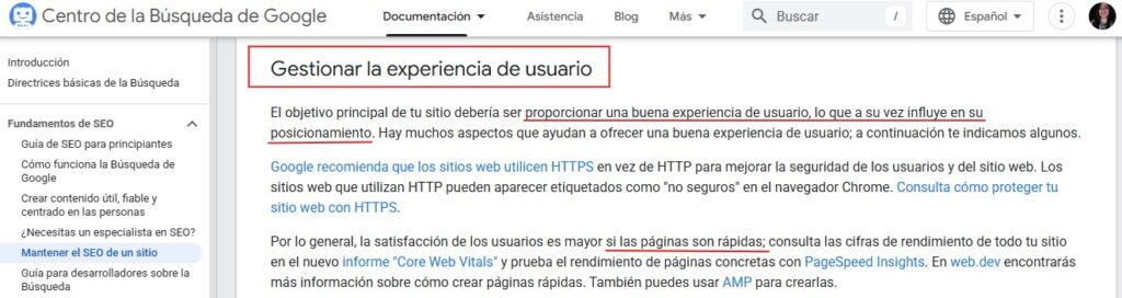SEO en 2025-la experiencia de usuario como factor SEO